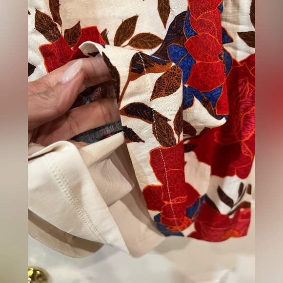 MAURICES Floral Sweetheart Babydoll Mini long sleeve Dress size Medium NWT - Picture 8 of 12